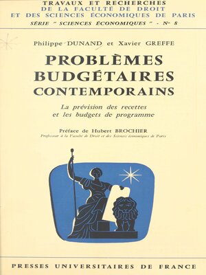 cover image of Problèmes budgétaires contemporains